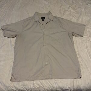 Men's Grey Short Sleeve Shirt
